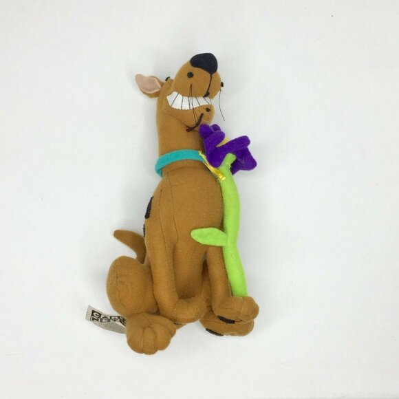 Scooby-Doo Cartoon Network 10" Plush Stuffed Animal Brown & Purple Dog Dane - Picture 2 of 6
